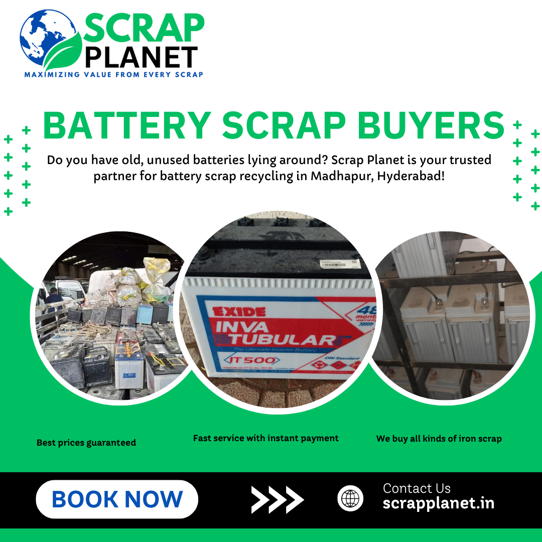 Battery scrap buyers